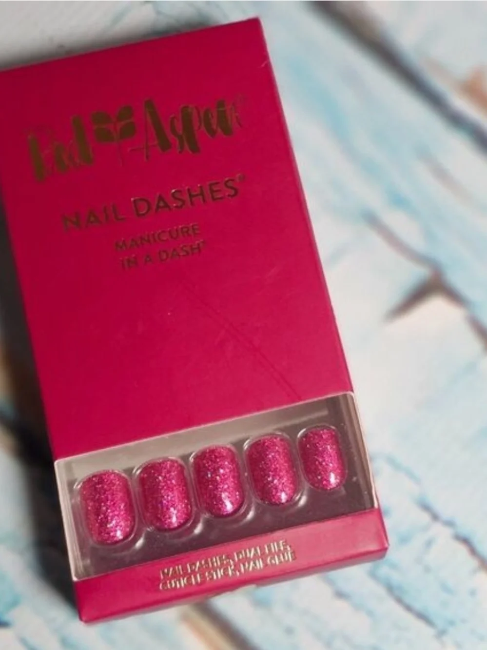 Hot To Trot, Trish Glitter BNIB - Sparkling Fuchsia Pink